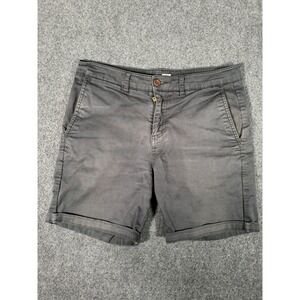 Katin Chino Shorts Mens 32 Gray Flat Front Golf Casual Beach Outdoors 7"‎